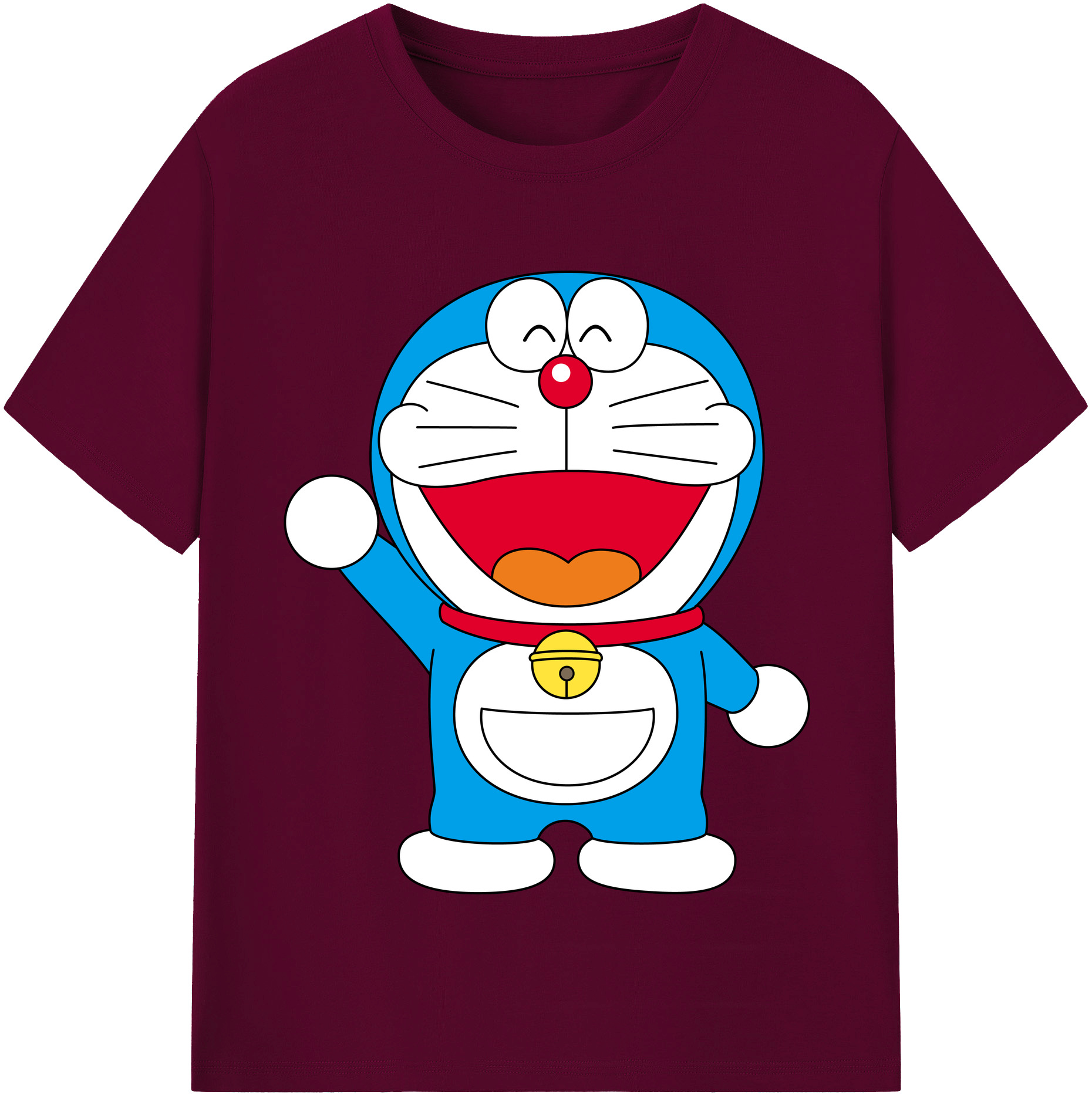 （画像用） ドラえもん Doraemon レディースカジュアルプリントTシャツ（綿100％）